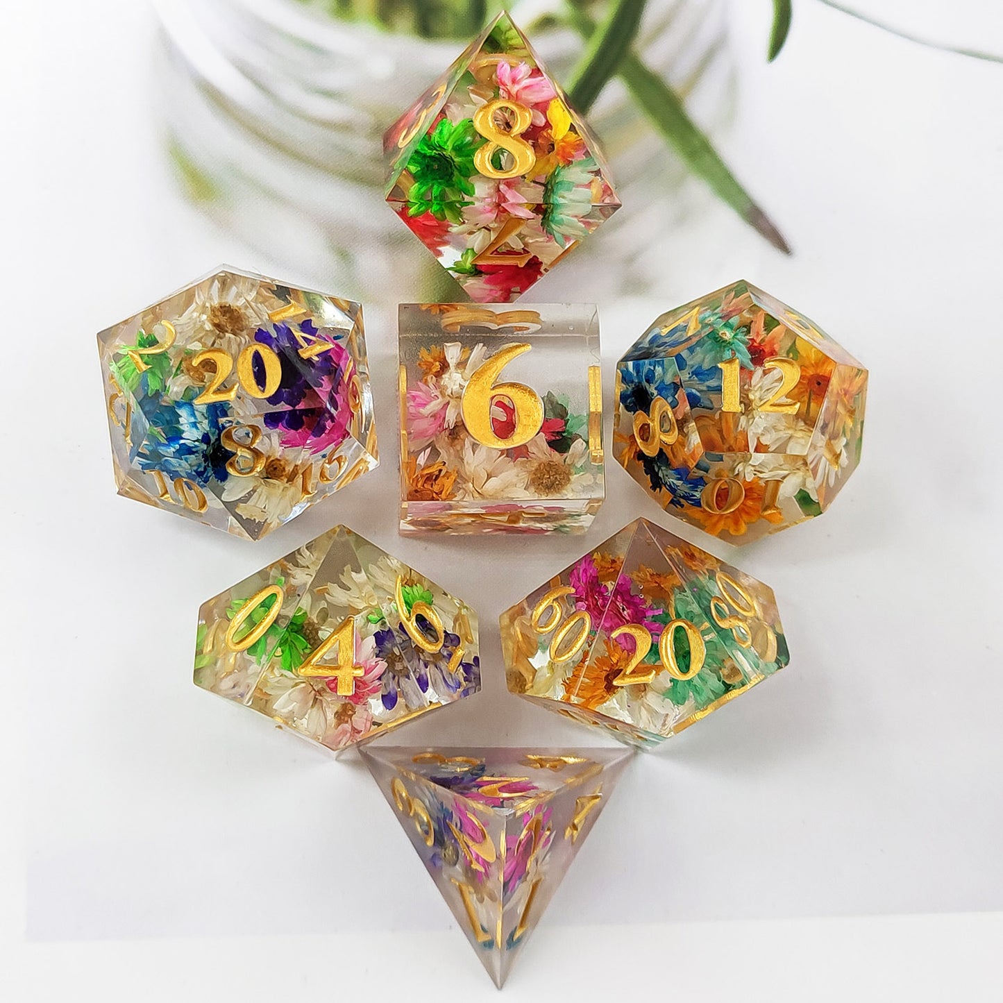 Botanical Dice Set