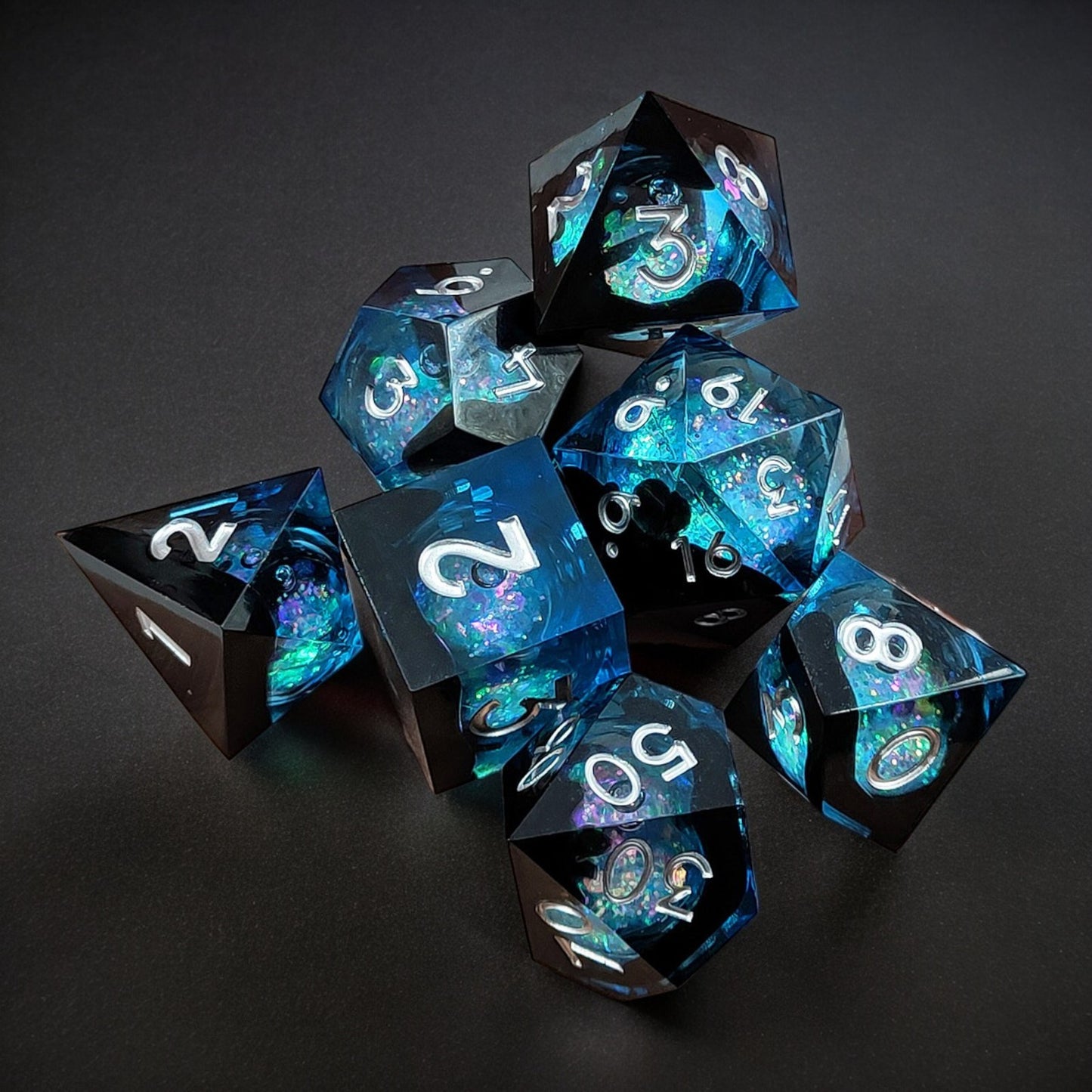 Ocean Tides Dice Set