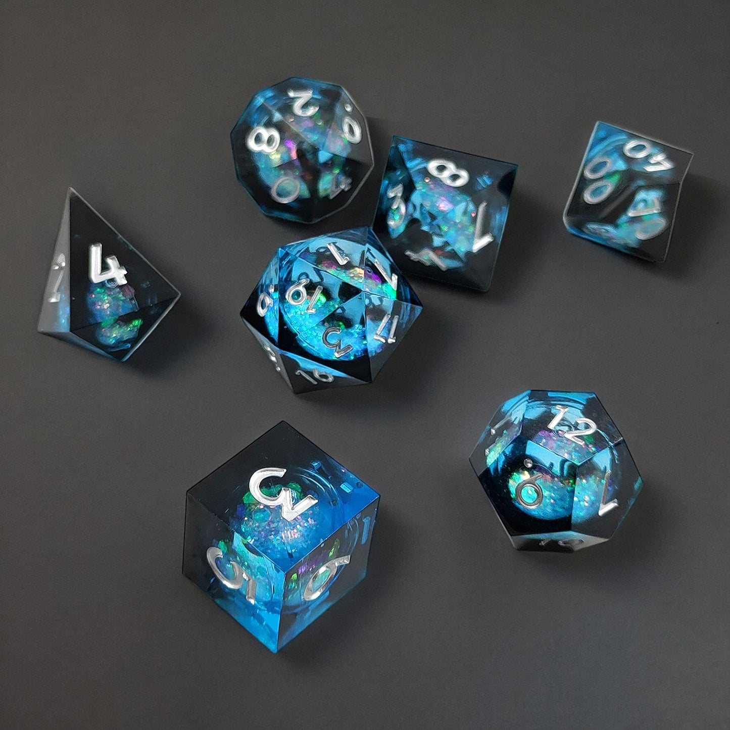 Ocean Tides Dice Set