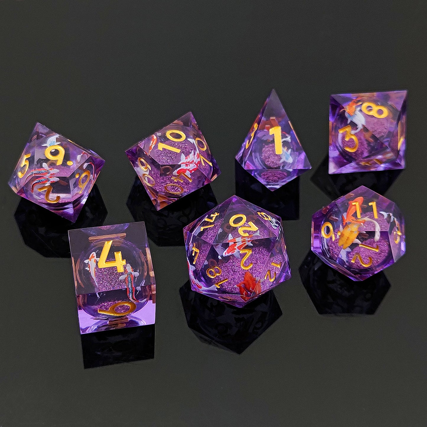 Mystic Koi Dice Set
