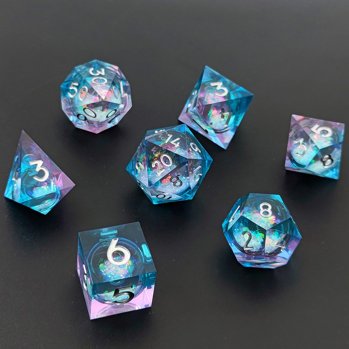 Skyglow Dice Set