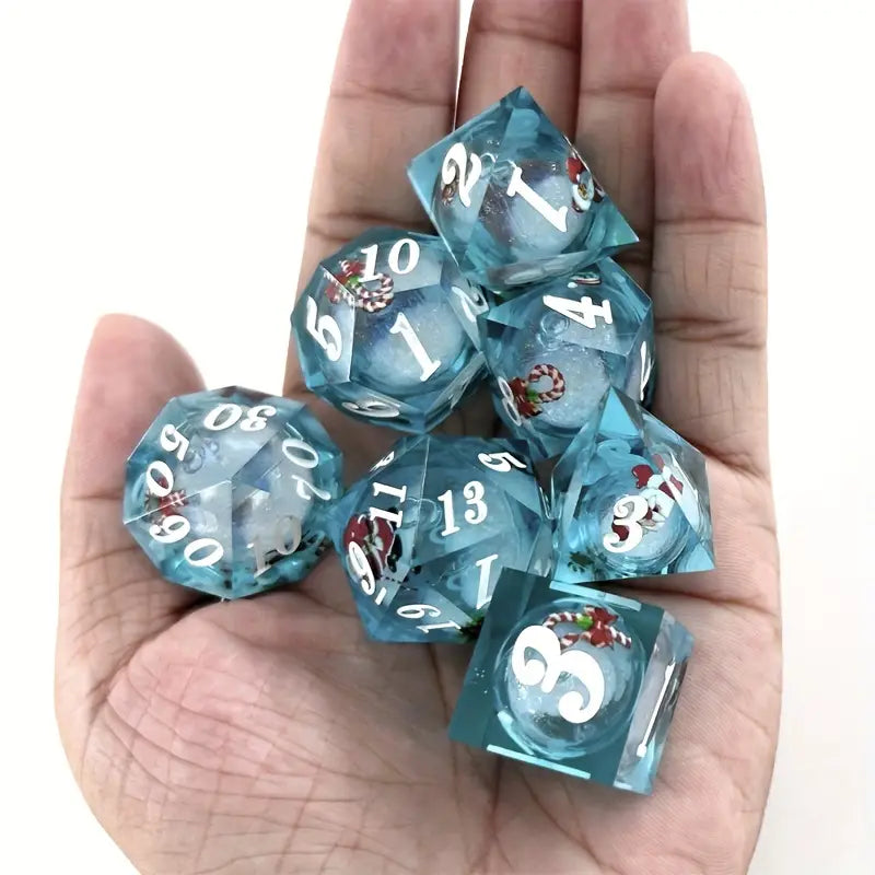 Icy Santa Dice Set