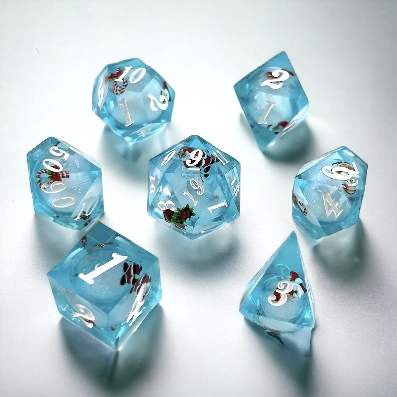 Icy Santa Dice Set