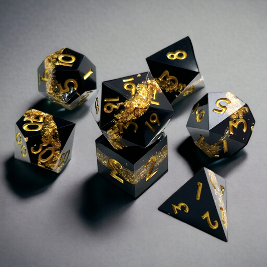 Golden Hour Dice Set