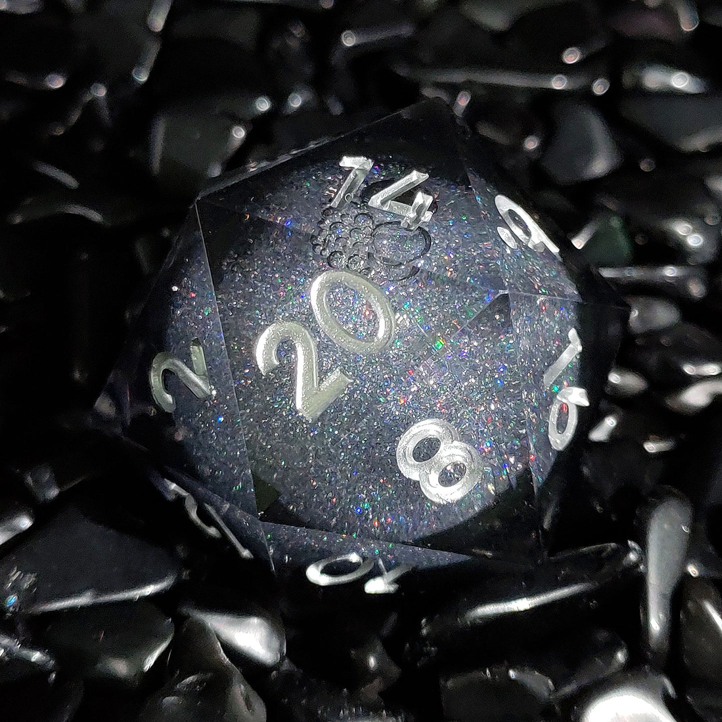 Obsidian D20
