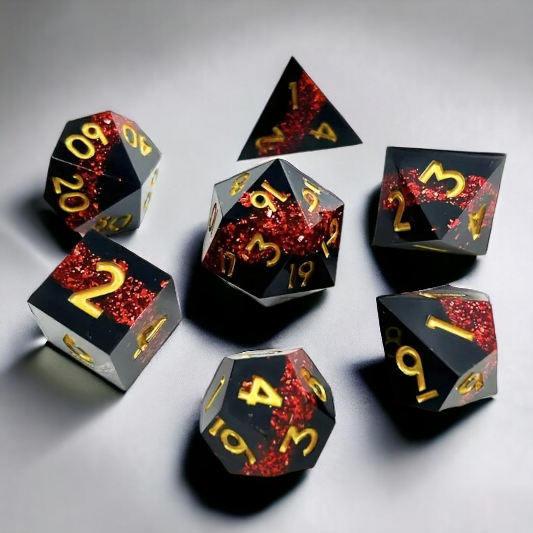 Emberstorm Dice Set – DNDKINGDOM