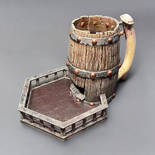 Barrel Dice Tower