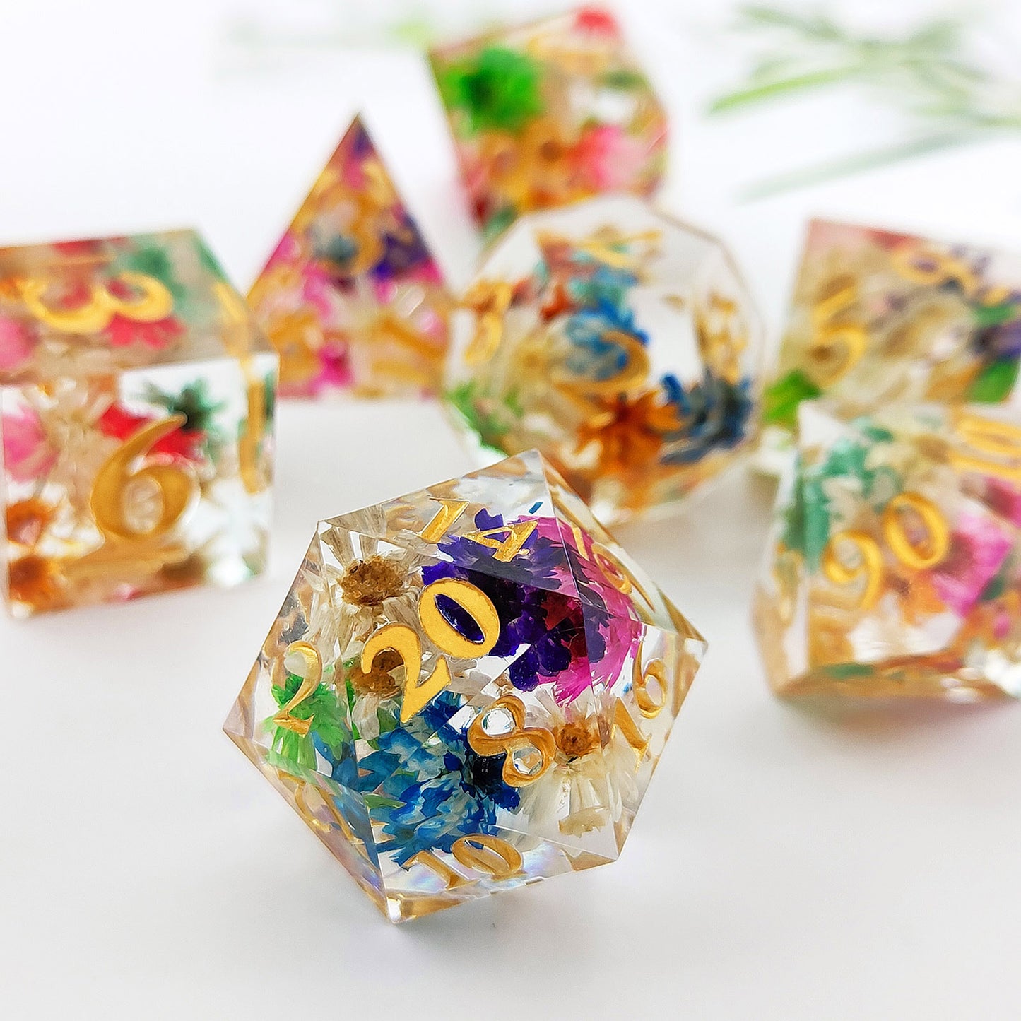 Botanical Dice Set